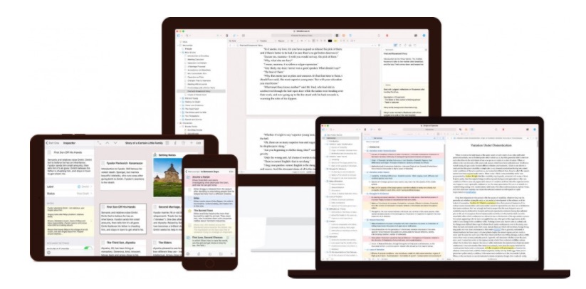 Scrivener software