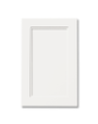 A shaker style cabinet door with a 3/8